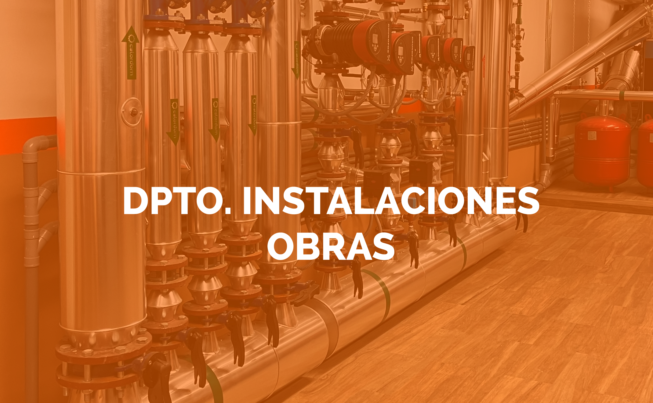 Departamento de obras Departamento de obras