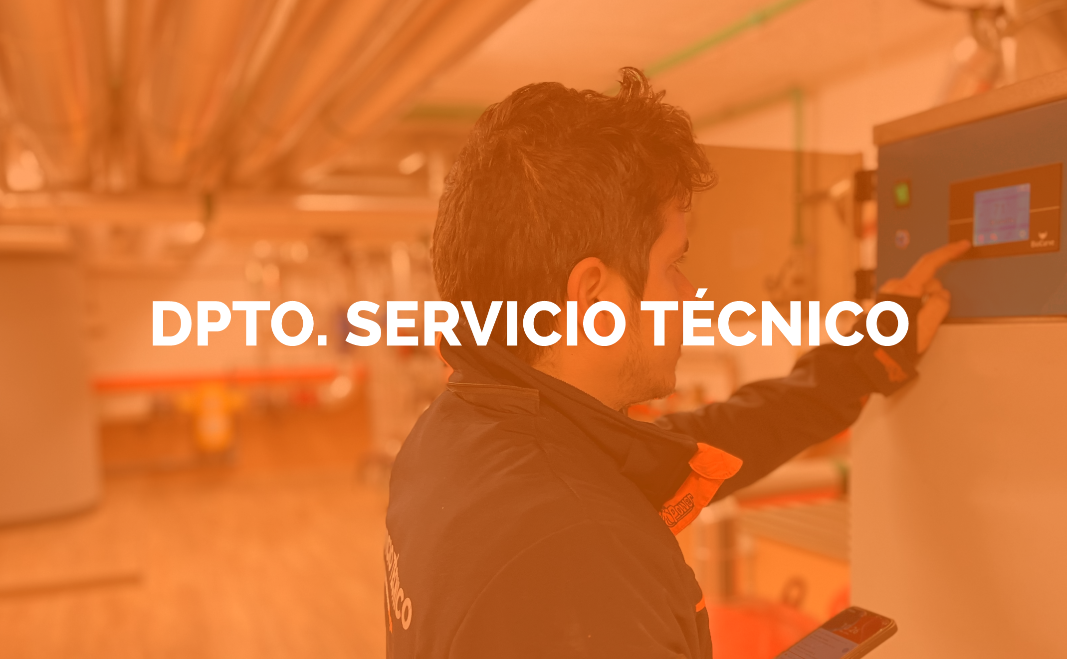 Departamento de servicio técnico Departamento de servicio técnico